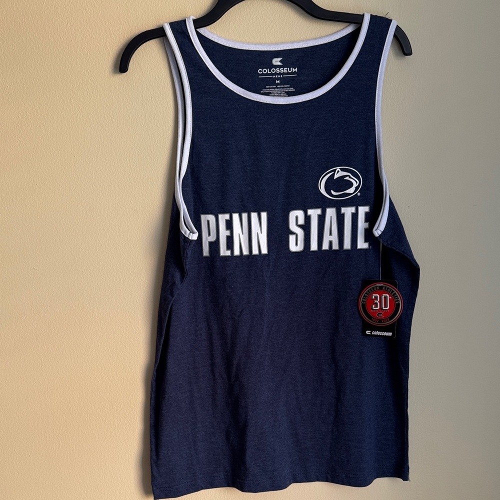Colosseum Navy and White Penn State Tank